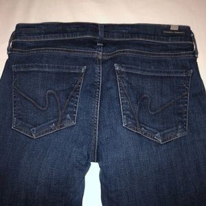 citizens of humanity avedon ankle maternity jean